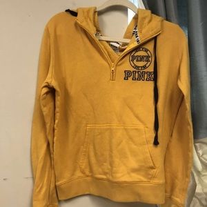 Victoria Secret PINK HALF-Zip Hoodie